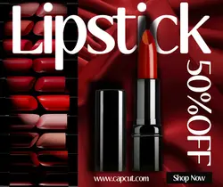 Beauty and Personal Care Lipstick Promotion