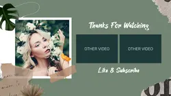 Non-marketing Youtube End Screen Vlog