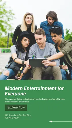 Entertainment Product display
