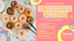 Donut Capcut Shop Facebook Ad