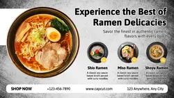 Ramen Delicious Display Twitter Post 