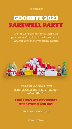 Happy Newyears Party Instagram Story