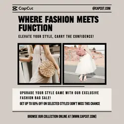 Fashion Bag Display Instagram Post