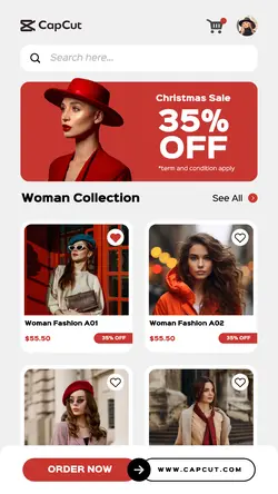 Woman Fashion Christmas Sale 5 Multi-product Image TikTok