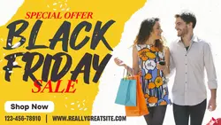 Black Friday Sale Facebook Cover
