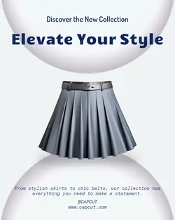 Clothing & Shoes Menu