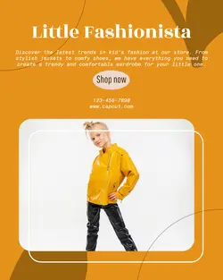 Clothing & Shoes Menu