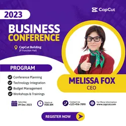 Instagram Post - Business Conference