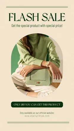 Flash Sale Fashion Instagram Story