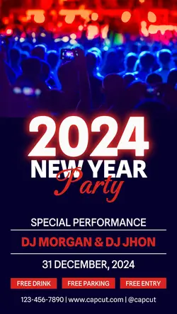 Other Industries 2024 New Year Party Promotion