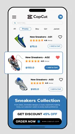 3 Multi-product Image + Shoes Collection Promotion