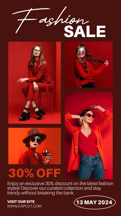 Fashion Sale Template Instagram Story