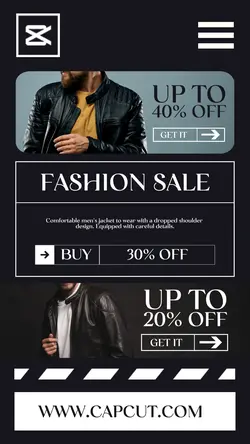 Fashion Sale Promotion Page