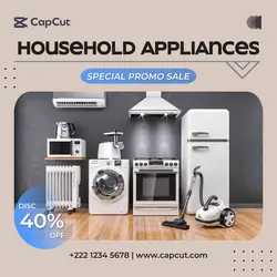 Household Appliances Special Promo Sale Minimalist Feed Instagram