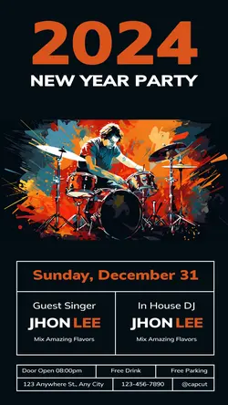 Other Industries 2024 New Year Party Promotion