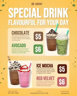 Food & Beverage Drink Promotion