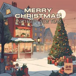 Merry Christmas Greetings Linkedin Post
