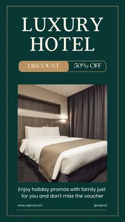 Hotel Modern Minimalist Instagram Story