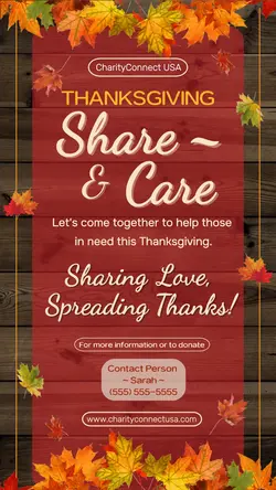 Thanksgiving Invitation Story Instagram