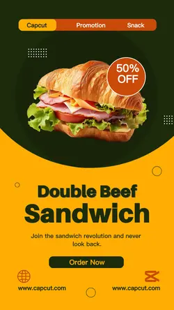 Snack Product Promotion Modern Instragram Story
