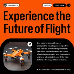 Electronics Drone Product Display Instagram Post