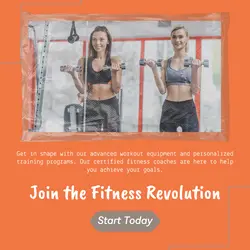 Workout & Fitness Announcement