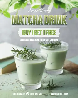 Fresh Drink Instagram Post