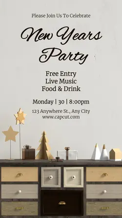 Other Industries New Years Party Instagram Story
