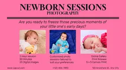 NEWBORN SESSIONS PHOTOGRAPHY FB ADS