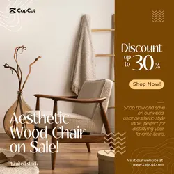 Aesthetic Furniture Sale Instagram Post