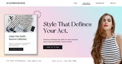 Fashion Industry Item Display Sale Facebook Ad