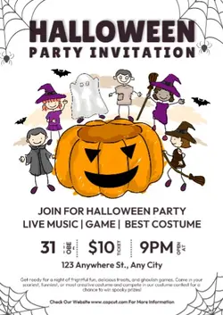 Hallowern Party Invitation 