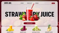 JUICE WEB UI MARKETPLACE LANDING PAGE
