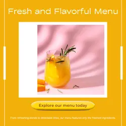 Foods & Beverage Menu