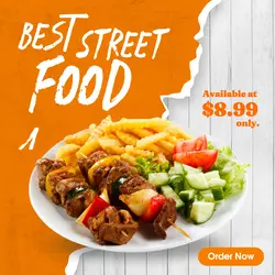 Food and Beverage - Street Food Post