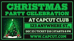 Christmas Celebration Invitation Facebook Ad