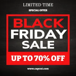 Black Friday Sale Instagram Post