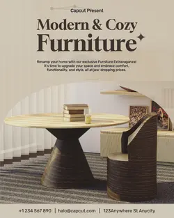 Modern Funiture Promotion Instagram Post
