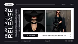 Fashion Product New Release Modern Twitter Post