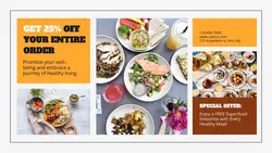 Food promotion facebook cover