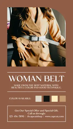 Fashion Product Display Aesthetic Instagram Story