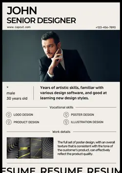 Education Resume Recruitment Minimalist 