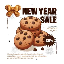 New Year Sale Instagram Post