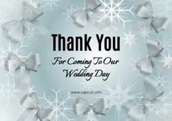 Non Marketing Thankyou Cards