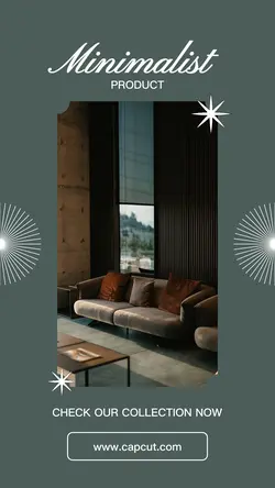 Modern Aesthetic Furniture Instagram Story