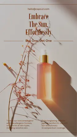 Beauty & Personal care Product display Detail Presentation