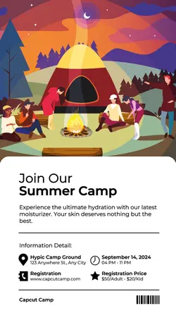 Summer Camp Promotion Instagram Story