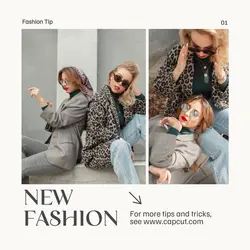 New Fashion Fashion Industry Instagram Post