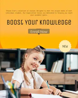 Education and training Menu