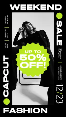 Single Image Sale Poster - Fashion Sale